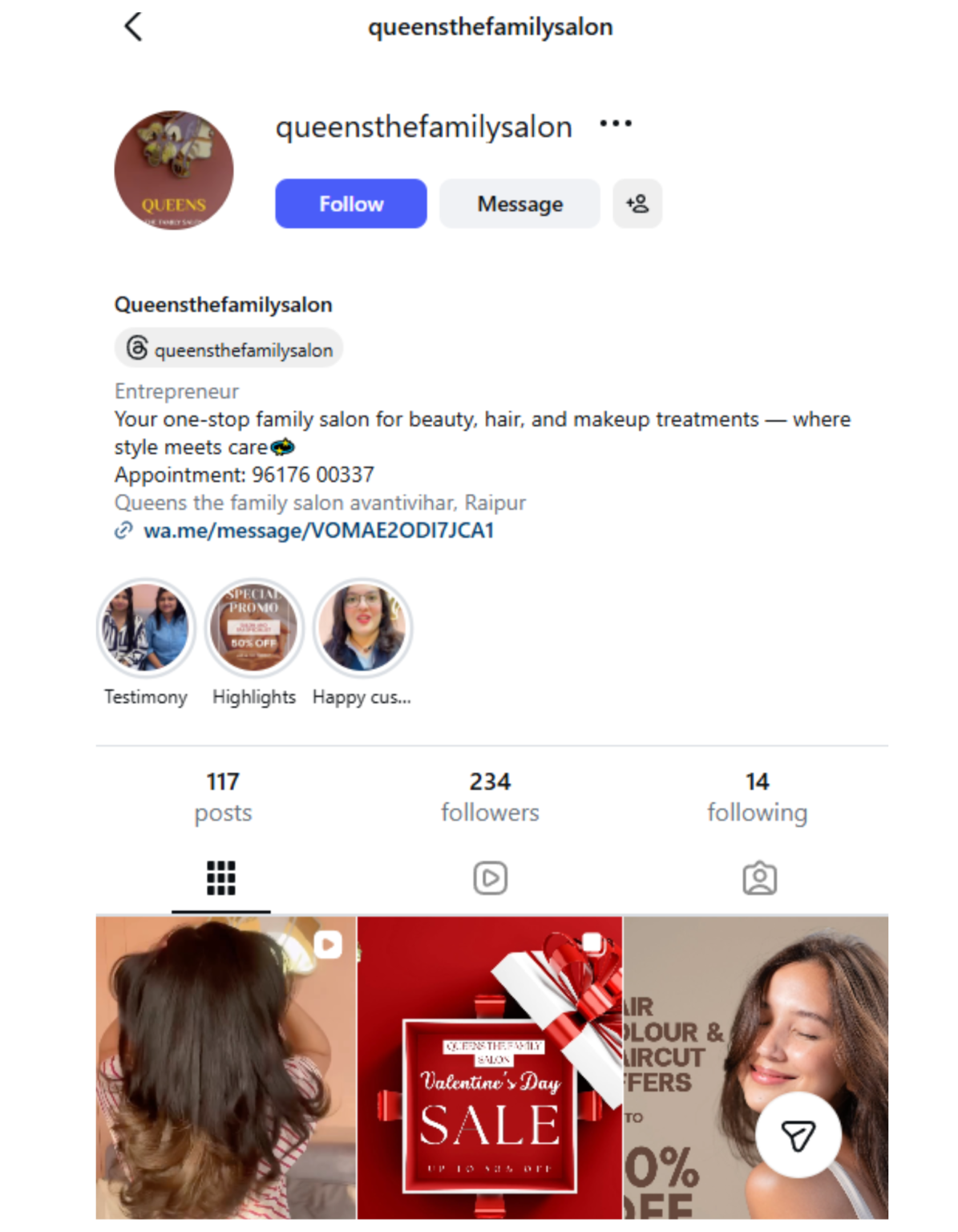 insta meta ad in raipur